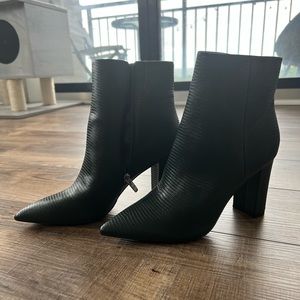 Green Mark Fisher heeled booties